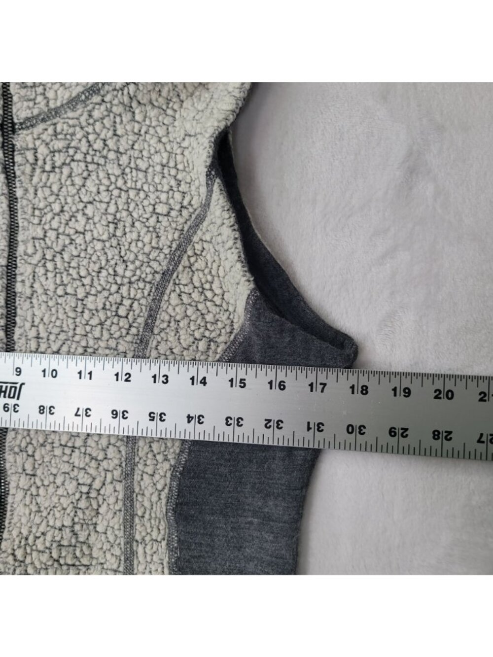 Kuhl Women's Gray Sherpa Fleece Zip-Up Vest Size S - Picture 11 of 12